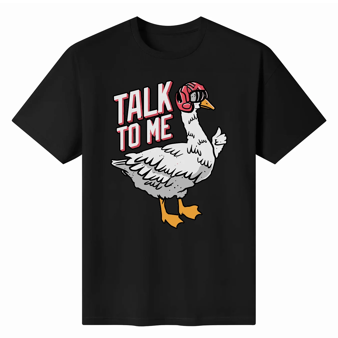 

Top Gun Maverick Goose Film Original TShirt Talk To Me Goose Personalize Homme T Shirt New Trend Tops Men Cotton T-shirt