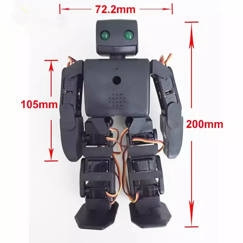 18Dof Robot Programmable Toys Builder For Arduino  ROBOT Open Source App Control DIY Kit Humanity Playmate 3D Printer