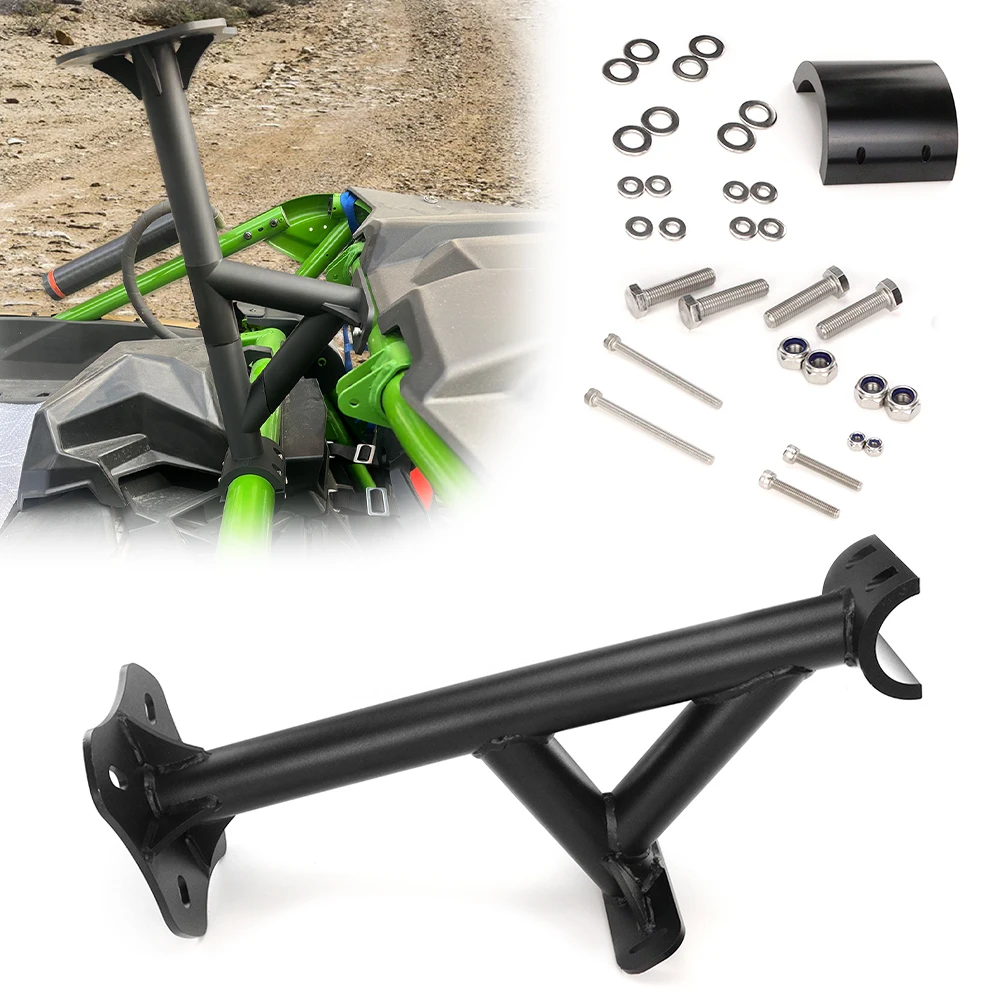 

Motorcycle Spare Tire Mount Storage Rack Fit For Can Am Maverick X3 / X3 Max /Turbo/R 2017-2023 2024 Spare Tire Carrier Holder