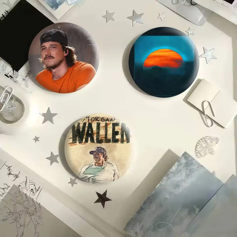 M-morgan wallen Been By Now Button Pins Backpack Clothing Decor Brooch Badge Jewelry Gifts for Kids