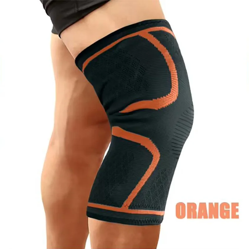 1 Stück Unisex-Kniebandage, geeignet für Laufen, Wandern, Outdoor-Fitness, Radfahren, atmungsaktive Sport-Kniebandage