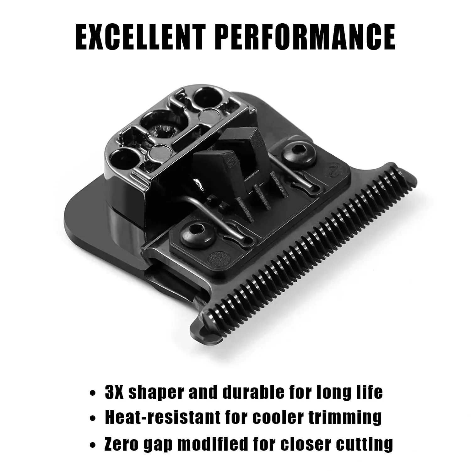 FX707Z Replacement Blade Fit for Babyliss Trimmer Blade, Compatible with BaByliss PRO Barberology Hair Trimmers FX787 FX726, Gol