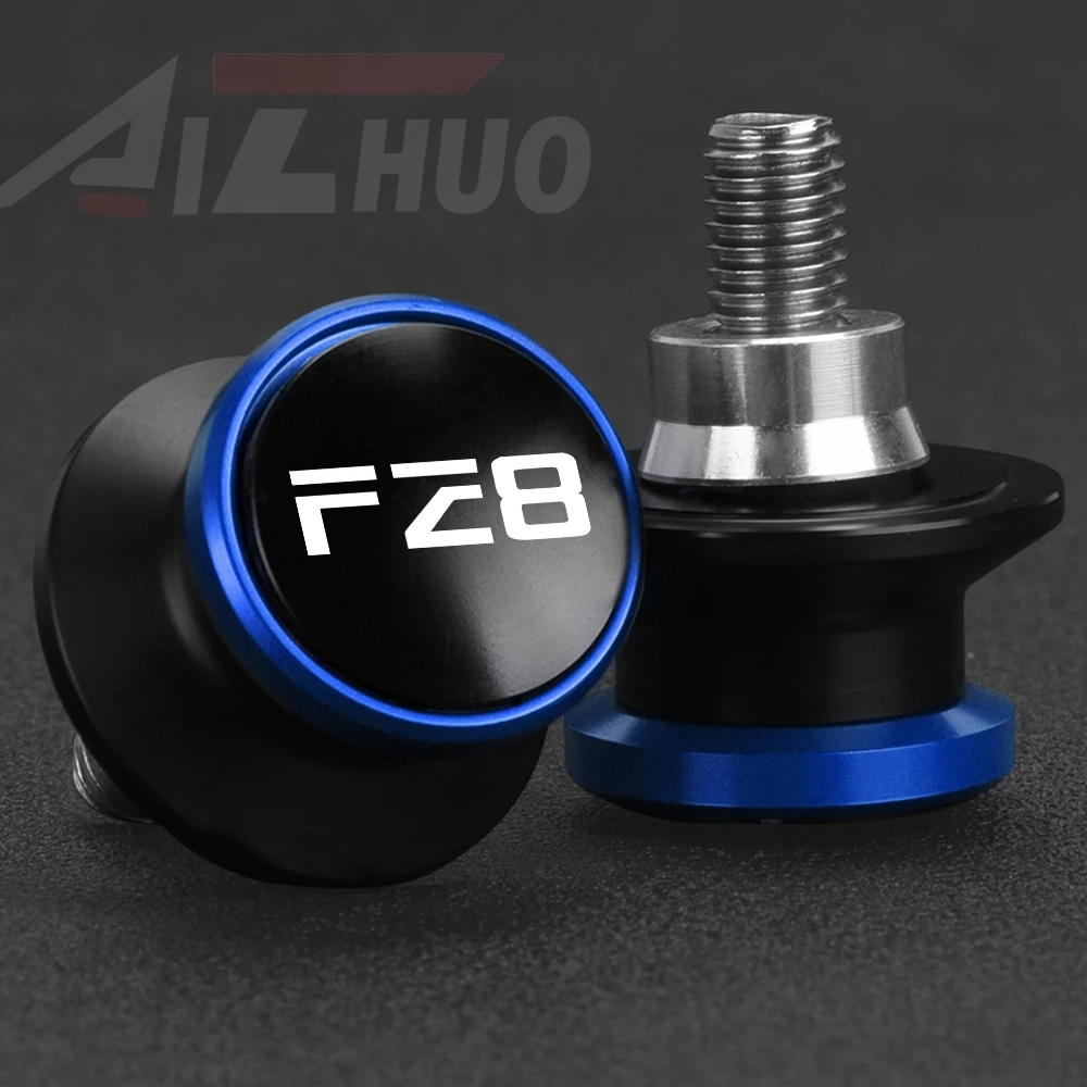 

For Yamaha FZ-8 FZ 8 Fazer FZ8 2010-2023 2024 2025 2026 Motorcycle Accessories 6MM Swingarm Spools Sliders Rear Stand Screws