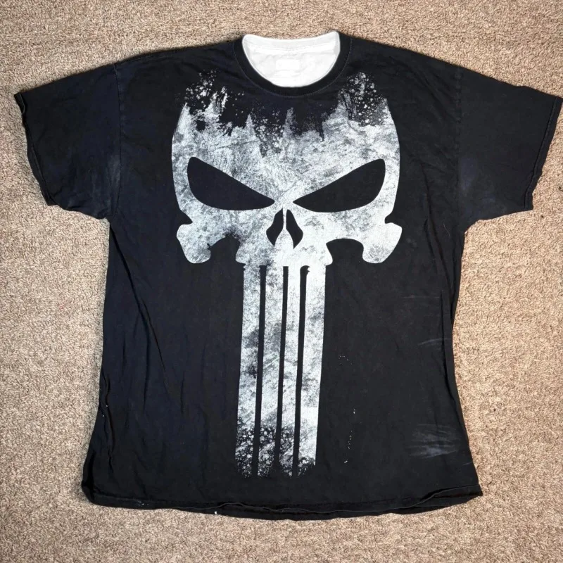 

Camiseta Marvel Punisher Grefico Carravira Super Football Club — быстросохнущая одежда с принтом