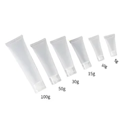 Plastic Empty Portable Tubes Squeeze Cosmetic Cream Lotion Travel Bottle Refillable Bottle Shampoo Container Make Up Tools