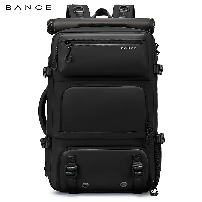 Bange 16 inch Laptop Backpack vacuum compression Backpack Business Large Capacity school Backpack expand outdoor backpack