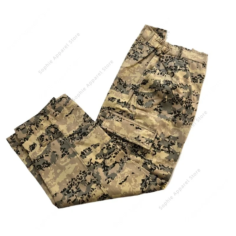 Tarnanzug Beige ÖBH tactische broek Oostenrijkse strijdkrachten bos cargobroek