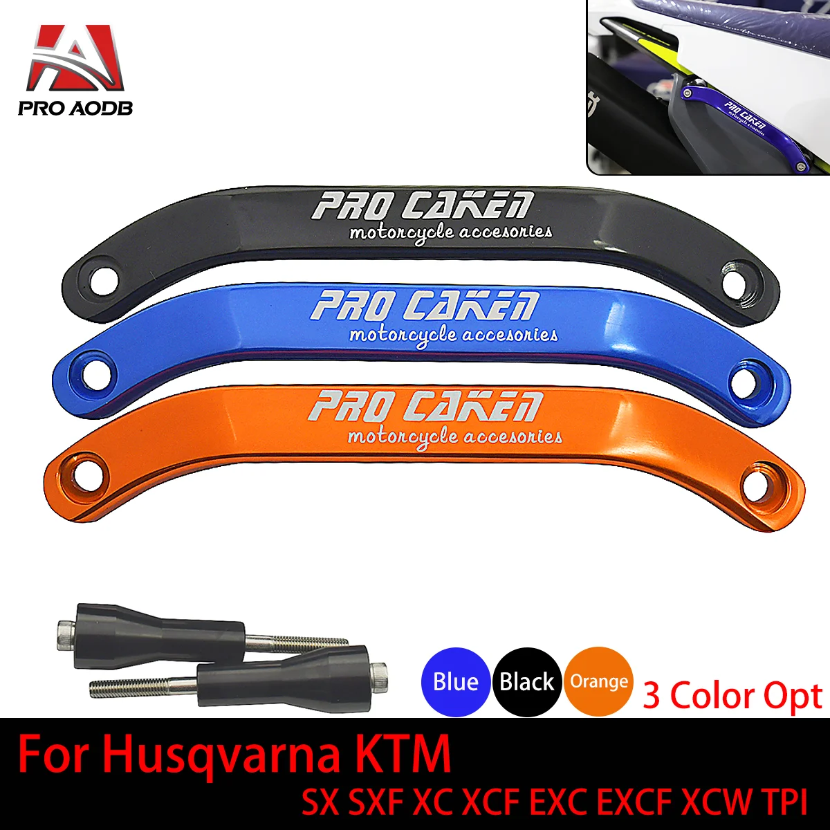 

Motocross Rear Grab Handle For Husqvarna KTM EXC EXCF XC XCW XCF XCFW SX SXF 125 200 250 300 350 400 450 500 Universal Parts