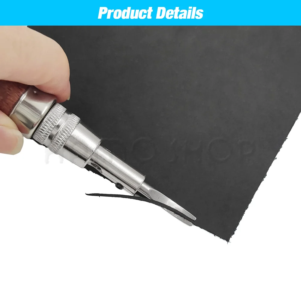 7 in 1 Professional Adjustable Stitching and Slotting Crease  Leather Craft DIY Handmade Multifunctional Trimmer Leather Tools