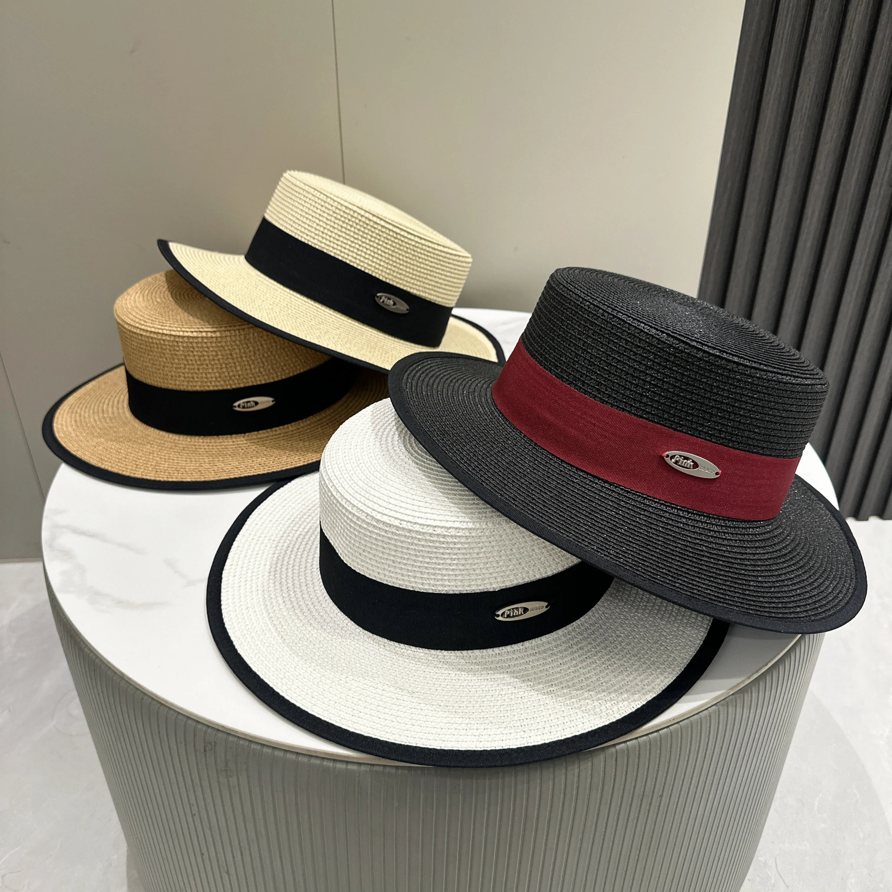 Fresh Pastoral Style Wide Brim Designed Women's Vacation And Travel Sun Protection Hats Suitable Outdoor Activities Caps