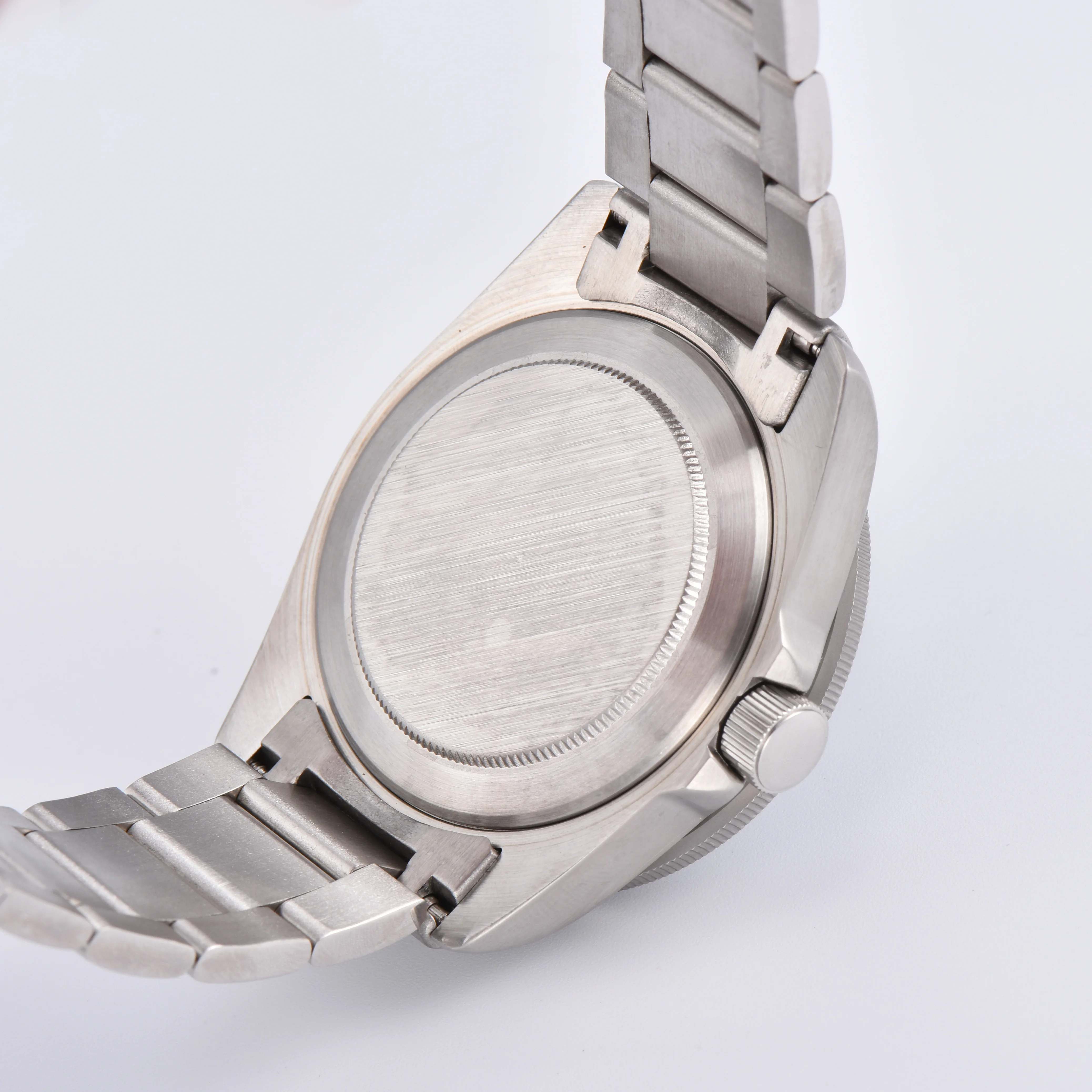 42.5 مللي متر Miyota8215 ساعة 8215 قرص أزرق أخضر مضيئة الأيدي 8215 حركة 22 مللي متر حزام من الفولاذ المقاوم للصدأ ساعة مخصصة للرجال