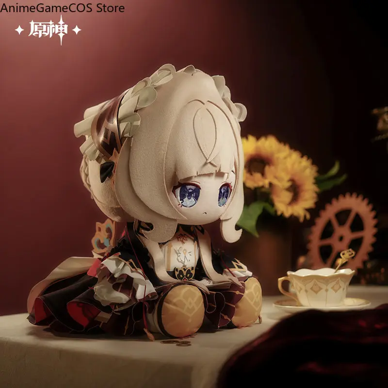 Anime Genuine Official Genshin Impact Sandrone Sitting Plush Doll Cosplay Dress Up Toys Kawaii Cotton Figure Birthday Gift