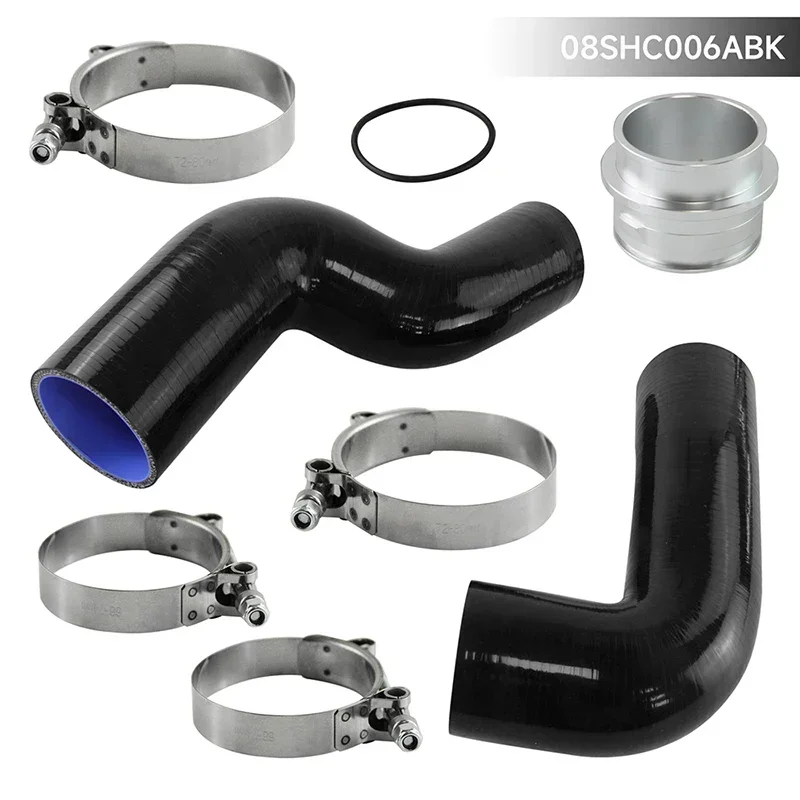 Silicone Intercooler Intake Hose Clamps Kit For VW Golf GTI  2.0T MK5 MK6 A3/S3 VERSION 2 Black/Blue/Red