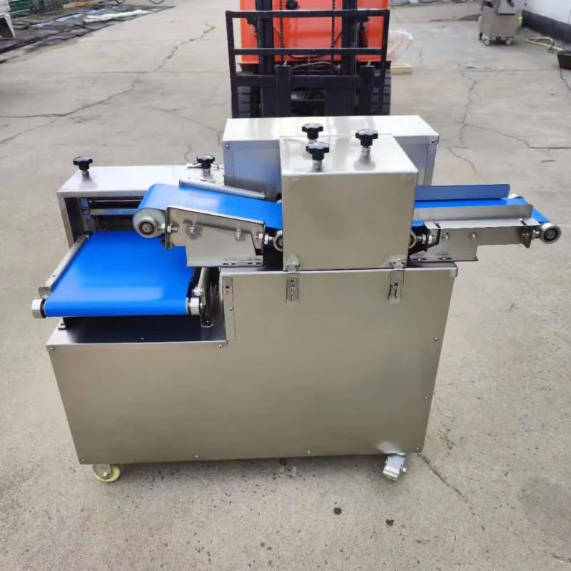 Automatic Stainless Steel Meat Cube Cutter Large Seafood Beef Pork Dicer for Fresh Meat One-Time Cutting