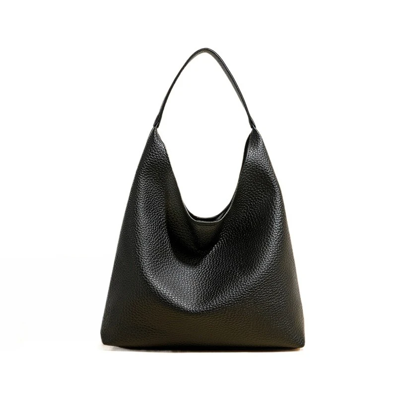 

Women's Shoulder Bag Soft Faux Leather Large Capacity Vintage Crossbody Underarm Bag Daily
