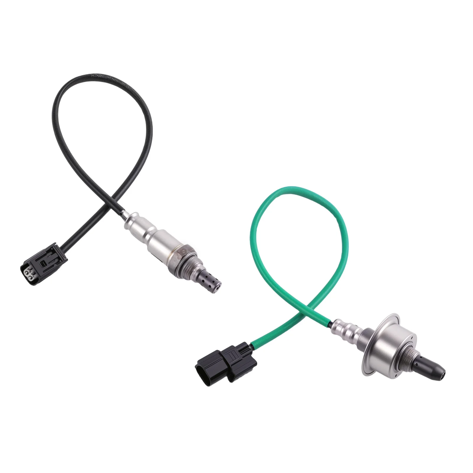 2 ชิ้นเซนเซอร์ออกซิเจนขึ้นและลงสตรีมสำหรับฮอนด้า CR-V L4 2.4L 2010-2011 234-9091 ใหม่