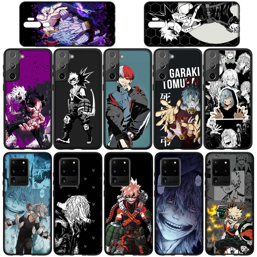 Tomura Shigaraki BNHA My Hero Academia Cover Phone Case for Samsung Galaxy S23 S22 S21 S20 Fe Ultra S8 Plus M21 + Funda Casing