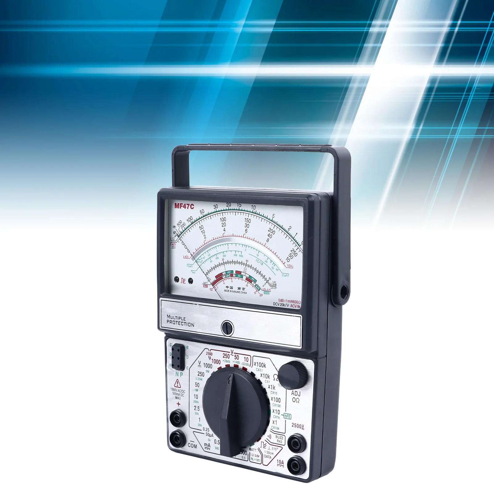 

Industry Analog Multimeter Pointer Type Multimeter High Accuracy Anti Burning Buzzer Analog Pointer Multimeter Analog Multimeter