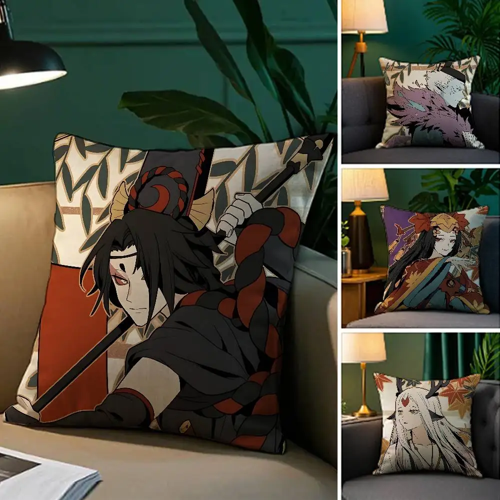 

Hot Game Onmyoji Pillow Case Cozy Plush Pillow Cover Double Side Printed – Home Gift For Bedroom Decor
