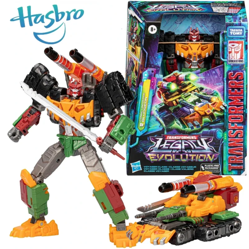 

In Stock HasbroTransformers Legacy Evolution Bludgeon Comic Universe Voyager Class Action Figure Model Toy Collection Hobby Gift