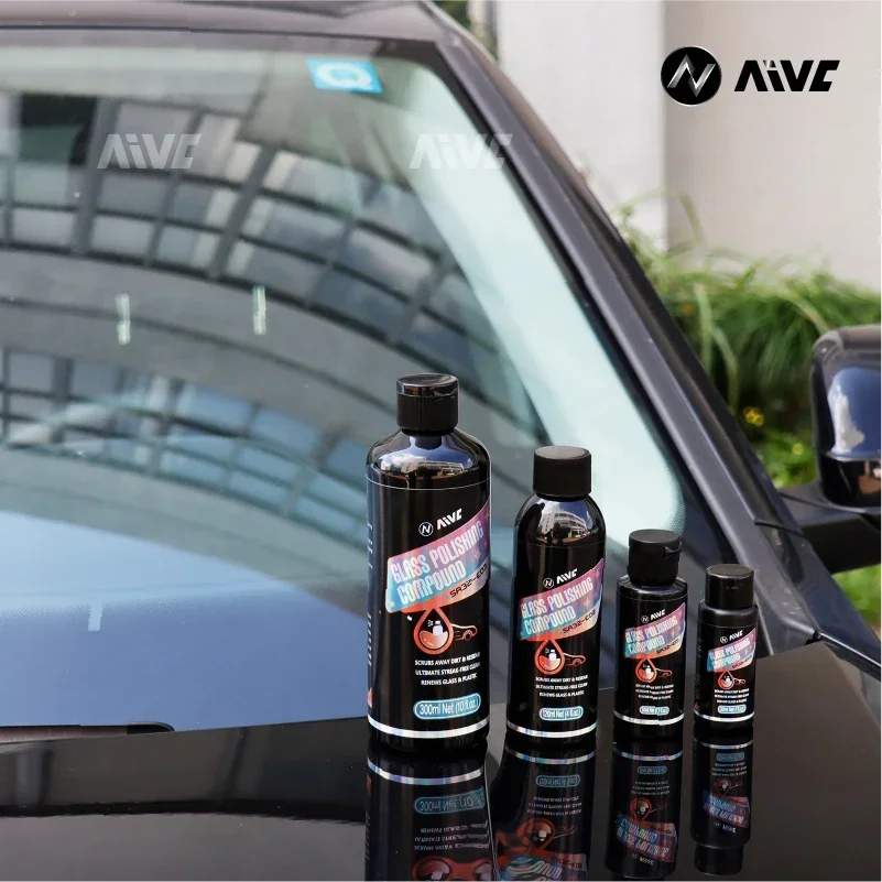 Car Glass Oil Film Cleaner Remover AIVC Shiny Car Stuff Windshield Coating Agent Glass Polishing Water Stain Removal Anti-rain