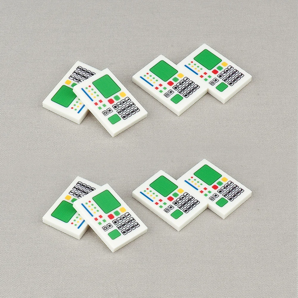 MOC 10PCS 26603 Printed Password Lock Pattern Building Block Door Accessories Brick Funny Idea DIY Toy Adults Birthday Gift