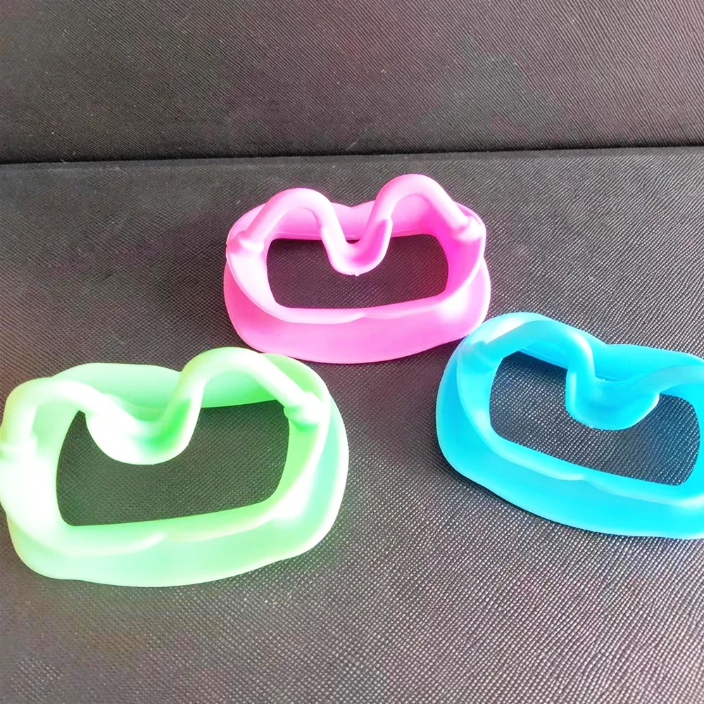 

3 pc Silicone Mouth Opener Dental Intraoral Lip Cheek Retractor Dental Orthodontic Expander Tray Oral Care Teeth Whitening