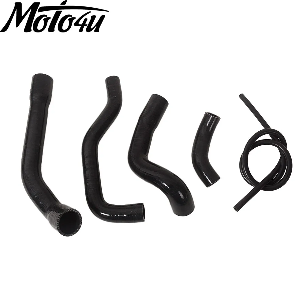 MOTO4U Cafe Racer Motorcycle Silicone Radiator Coolant Hose For BMW K100 1982 1983 1984 1985 1986 1987 1988 1989 1990 1991 1992