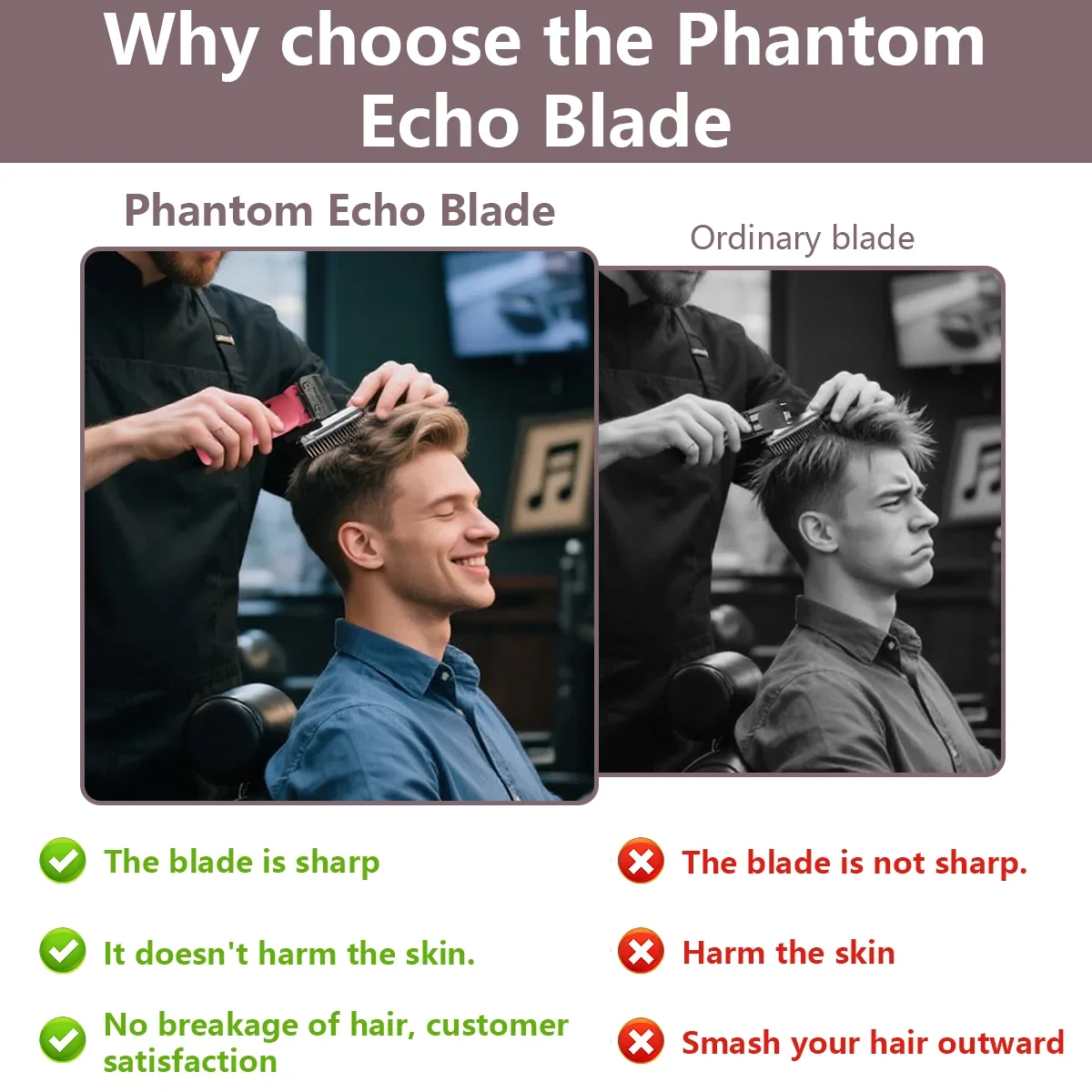 Professional Hair Clipper Kit for Men With Base Charger Brushless Motor 10000RPM  Barber Hair Cutt Machines JUCAI MINICANDY