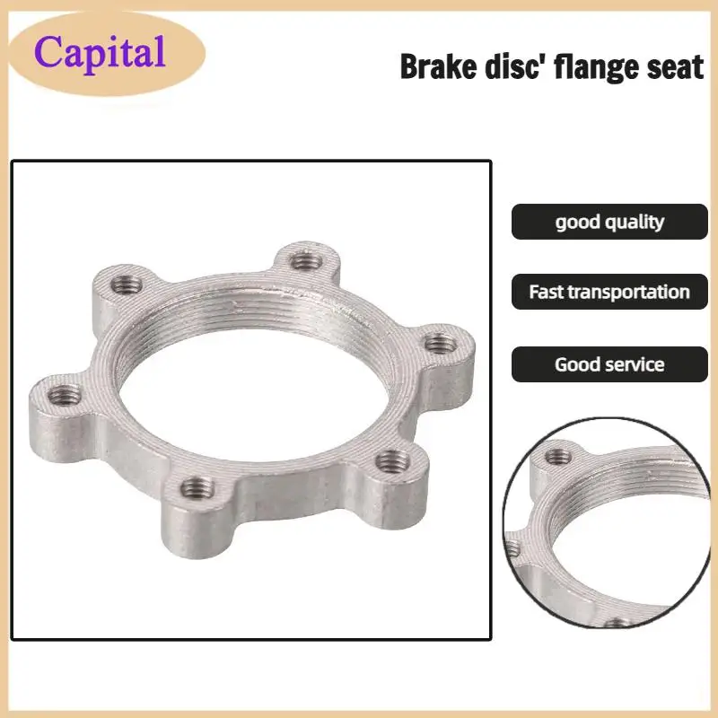 

Bicycle Bike Freewheel Threaded Hubs Disk Disc Brake Rotor 6 Bolt Flange Adapter