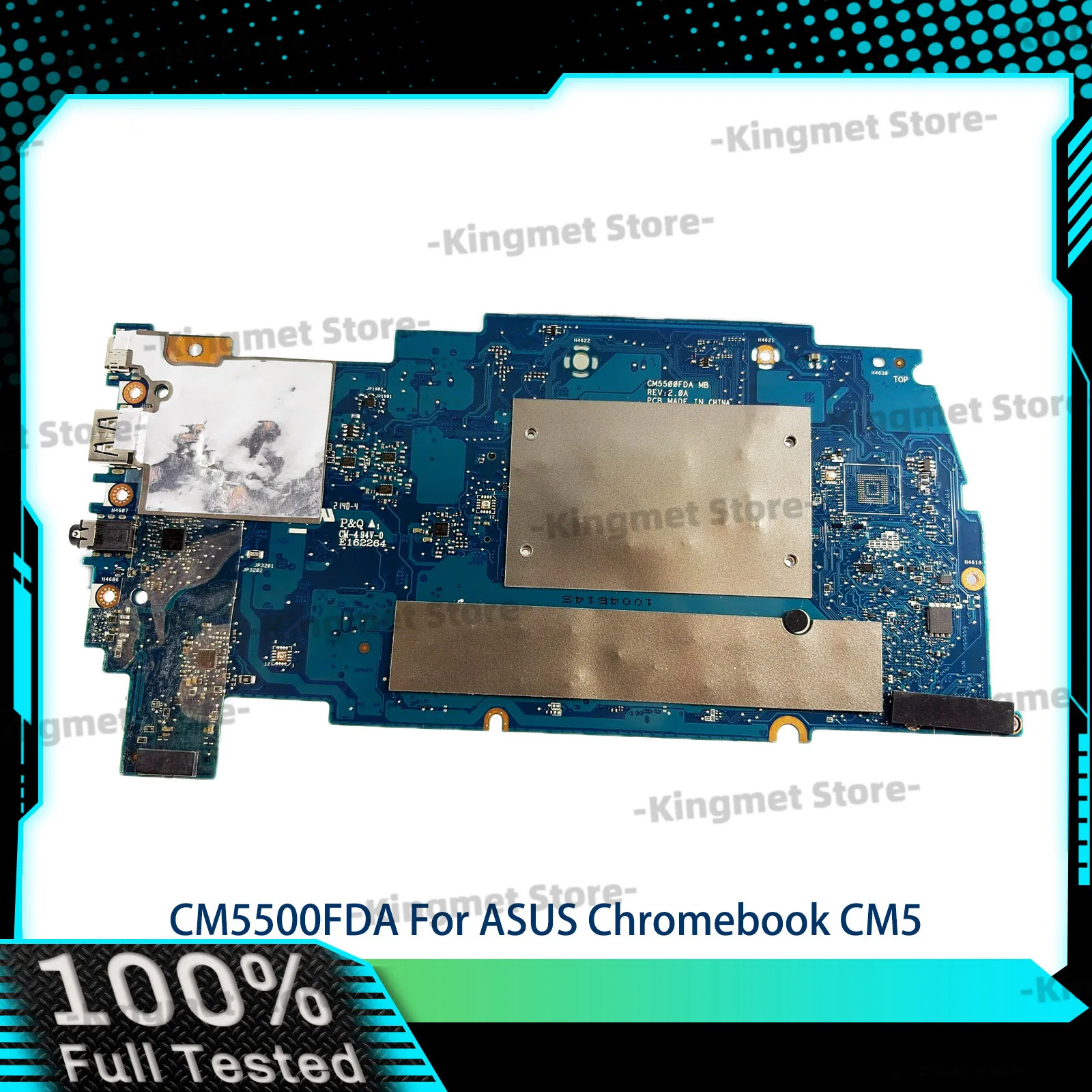 CM5500FDA Laptop Motherboard For ASUS Chromebook CM5500F CM5500FDA Notebook Mainboard With R3 R5 R7 CPU 100% tests OK fast ship