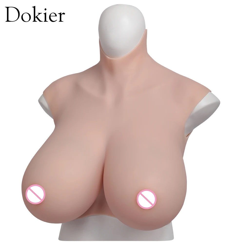 Dokier K Cup Fake Boobs Realistic Silicone Breast Forms For Crossdressing Drag Queen Shemale Crossdresser Transgender Big Boobs