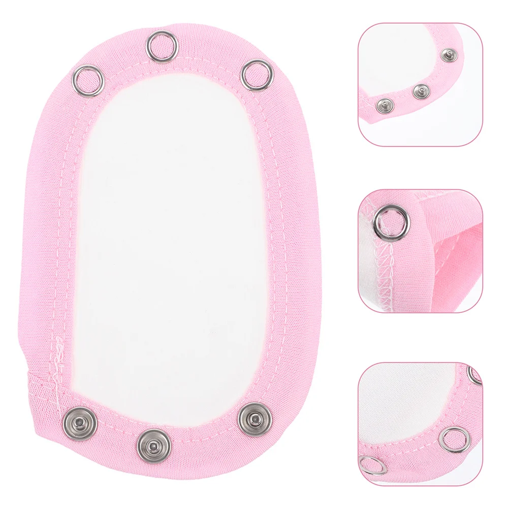 

2Pcs Baby Romper Crotch Extender Cotton Snap Button Extenders Newborn Girls Boys Bodysuit Extension Soft Durable Comfort
