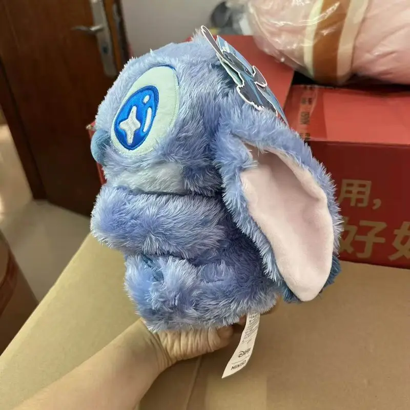 30cm Stitch Plüschtier mit Sternenaugen, Weiches Anime-Kuscheltier, Schlafkissen, Niedliches Auto-Plüsch-Ornament, Trendige Heimdekoration, Geschenk