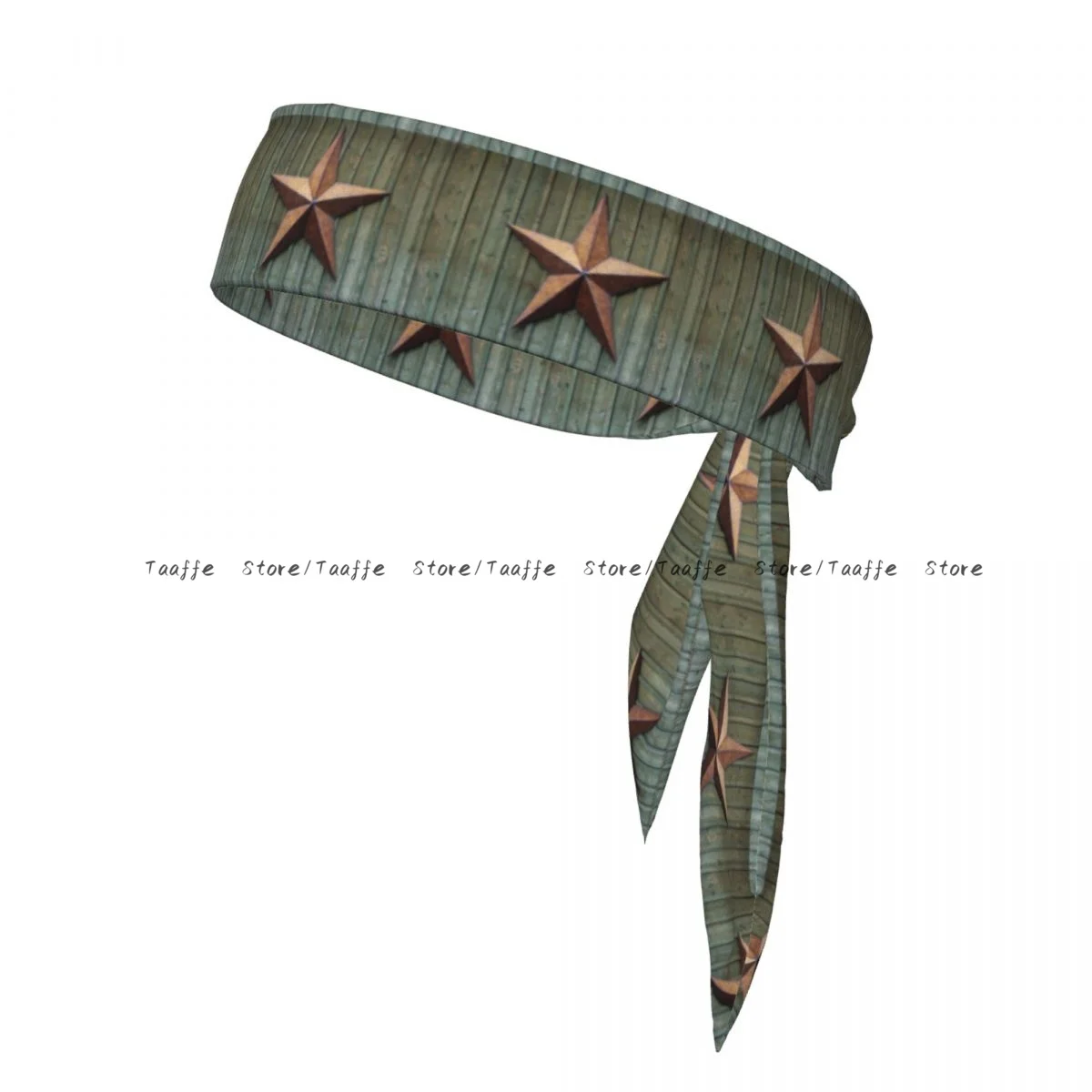 

Tie Headbands Vintage Wooden Barn Door Texas Star Barn Star Sports Head Band Athletic Sweatband Bandana Sweat Wicking