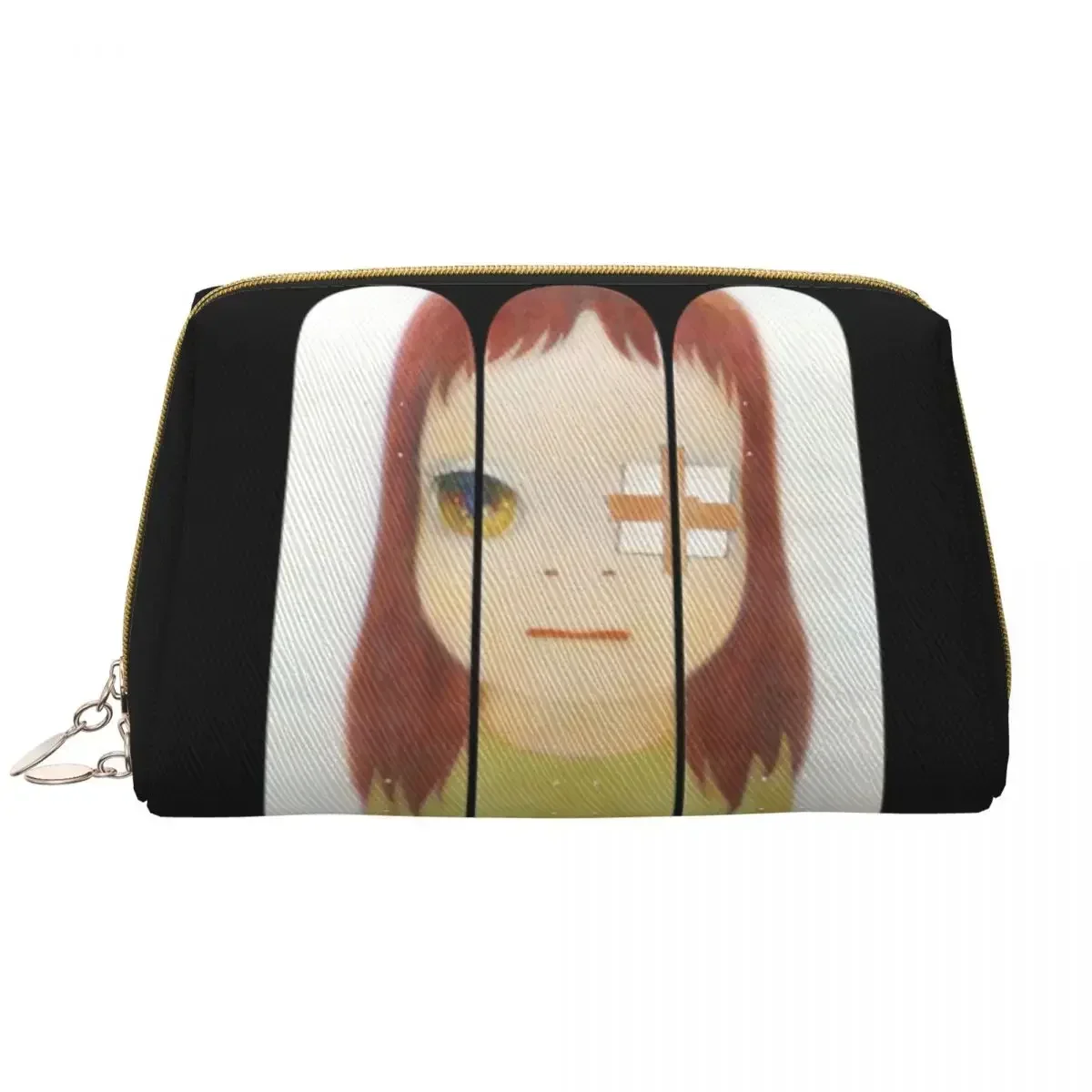

Japanese Cartoon Manga Yoshitomo Nara Cosmetic Bag Women Fashion Large Capacity Makeup Case Beauty Storage Toiletry Bags