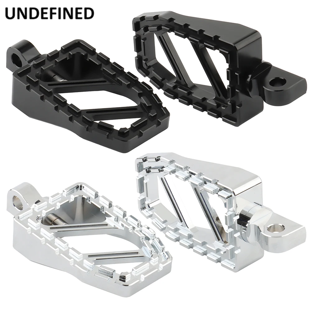 MX Foot Pegs Riot Footrest Pedals for Harley Dyna Sportster 883 Softail Slim Touring Road King Chopper Bobber Mini Floorboards