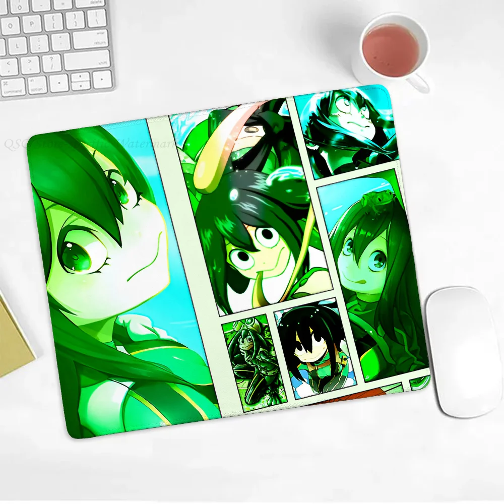 Tsuyu Asui My Hero Academia Top Quality Gamer Mousepad Small LockEdge Mouse Pad For Gamers, Computer Desk Pad, Rectangular Anti