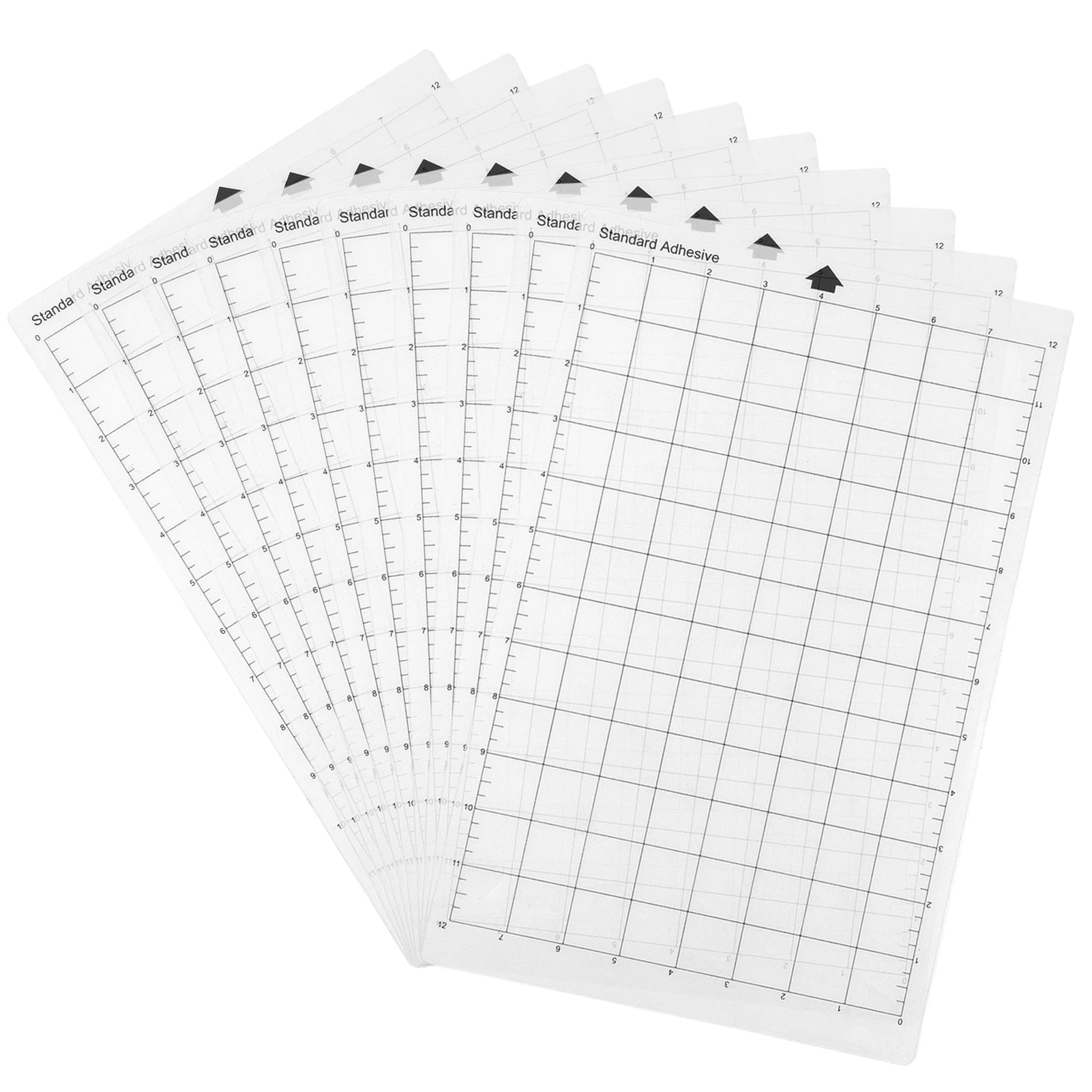 3-5-10-pces-tapete-de-corte-de-substituicao-tapete-adesivo-transparente-com-grade-de-medicao-8-por-12-polegada-para-silhueta-cameo-explorar-plotter