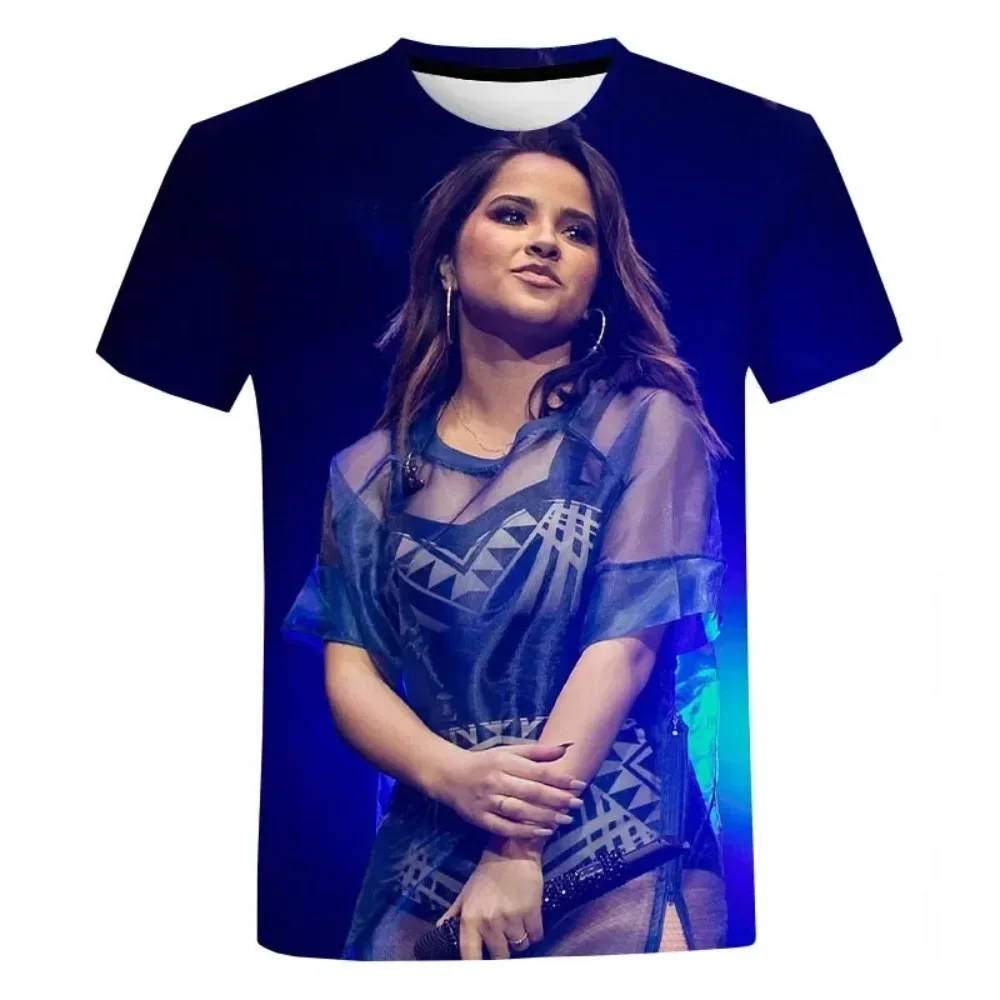 

Singer Becky G 3D Print T Shirt Man Women T-shirts Haikyuu Graphic Cosplay Men's Clothing Quality Haikyuu for Men Tee