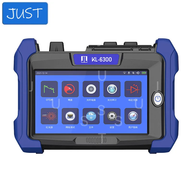 KL-6300 Optical Time Domain Reflectometer 1m blind area Trunk OTDR fiber breakpoint test 7-inch color LCD touch screen iOLA