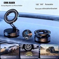 Magnetic Phone Holder for car 360° Foldable Magnetic Car Mount Strong Vacuum Suction Adjustable Desk Holder for All Smartphon