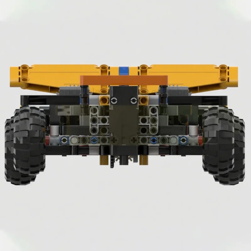 581 قطعة MOC بسيط RC سباق السيارات النموذج الفني اللبنات العمارة تجميع اللعب DIY فكرة هدايا عيد الميلاد الطوب عيد ميلاد #2