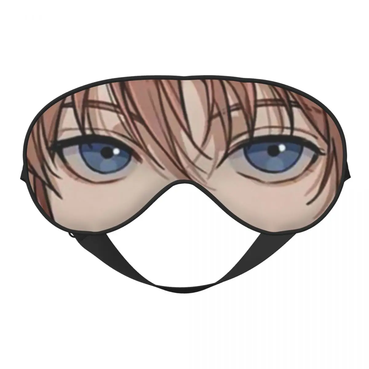 

Custom G-Gintamas Classic Movie Soft Travel Eye Masks Two Side Blindfold Creative Cool Cartoon Manga Block Out Light Eye Patches