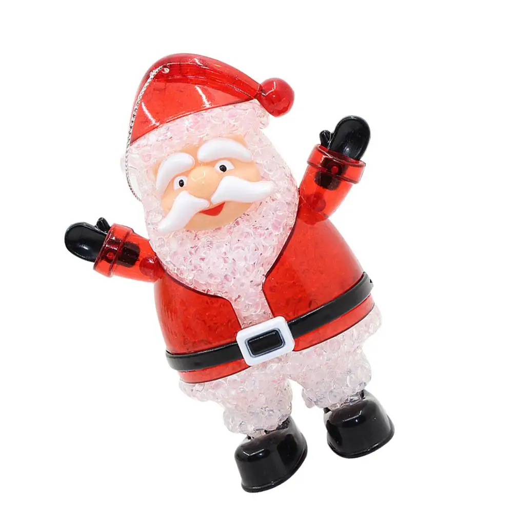 Christmas Santa LED Colorful Light Eco Christmas Night Light Friendly Night Lamp for Kids Party Decoration Mini Lantern Gift