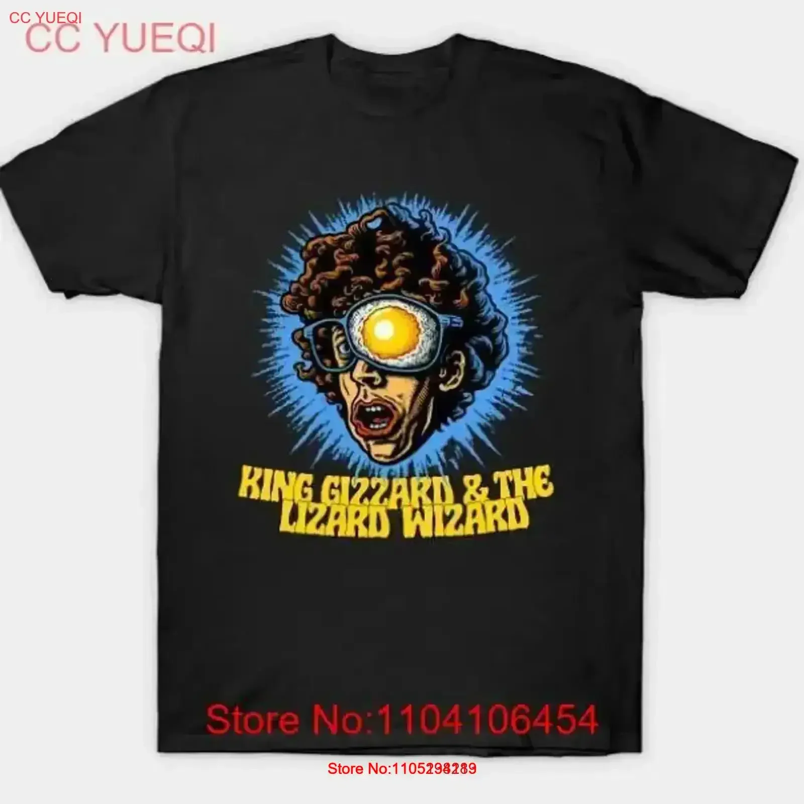 

King Gizzard And The Lizard Wizard T Shirt graphic new Retro Christmas vintage Washed Stretched fashion Stylish homme vintage