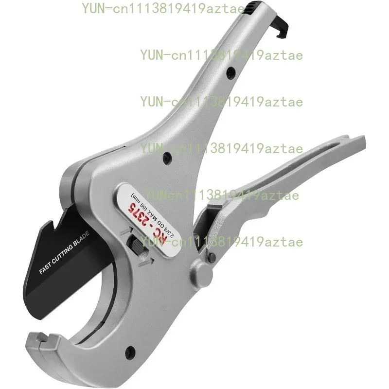 30088 RC‑2375 Ratchet Action Pipe Cutter Aluminum For Plastic Multilayer Tubing 1/8‑2 3/8 OD Cutting Tool