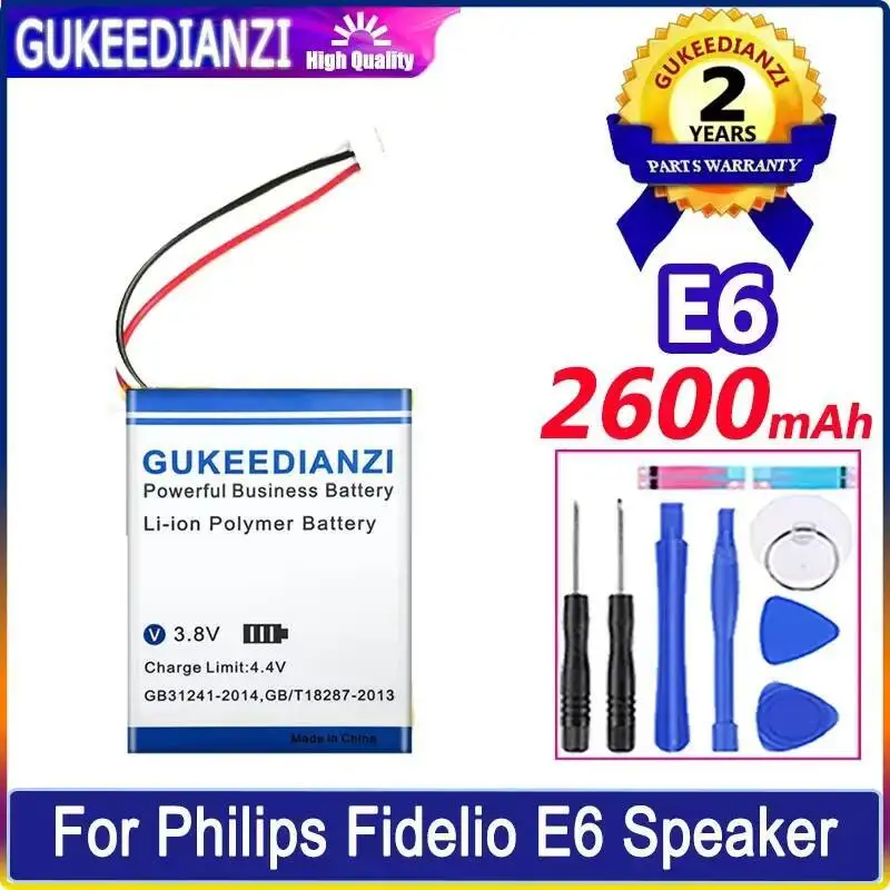 

For Philips Fidelio E6 Safe 2600Mah Speaker Battery