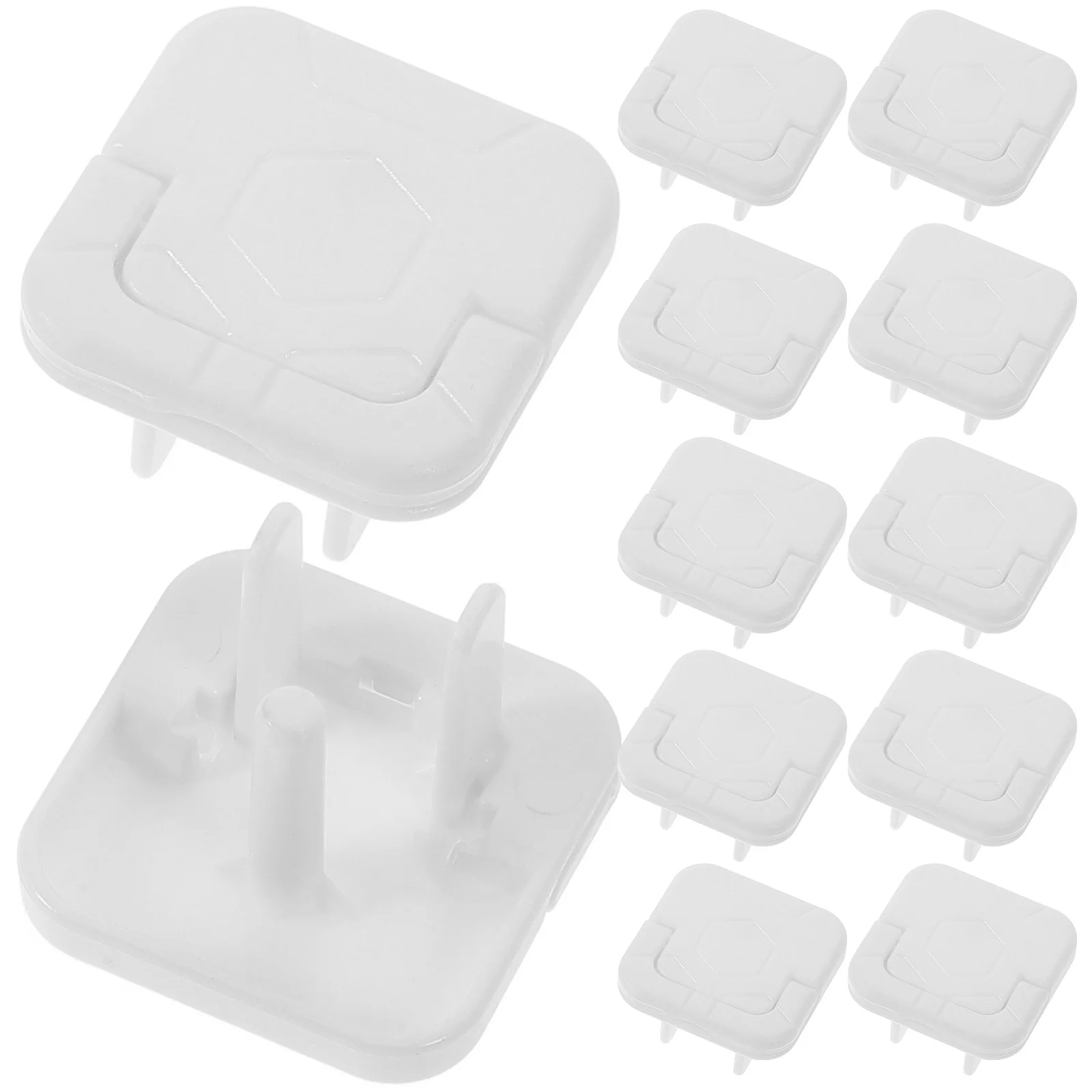 

20 шт., защитные чехлы для розеток, защита для электрических вилок, прочные многоразовые крышки для розеток с защитой от детей