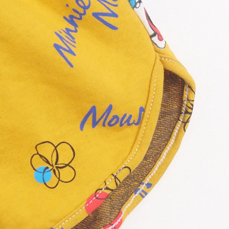 Pantalones cortos deportivos informales de Minnie Mouse de Disney para mujer, pantalones cortos deportivos para correr, Fitness, Yoga, trotar, gimnasio, pantalones cortos de dibujos animados para el hogar, ropa de